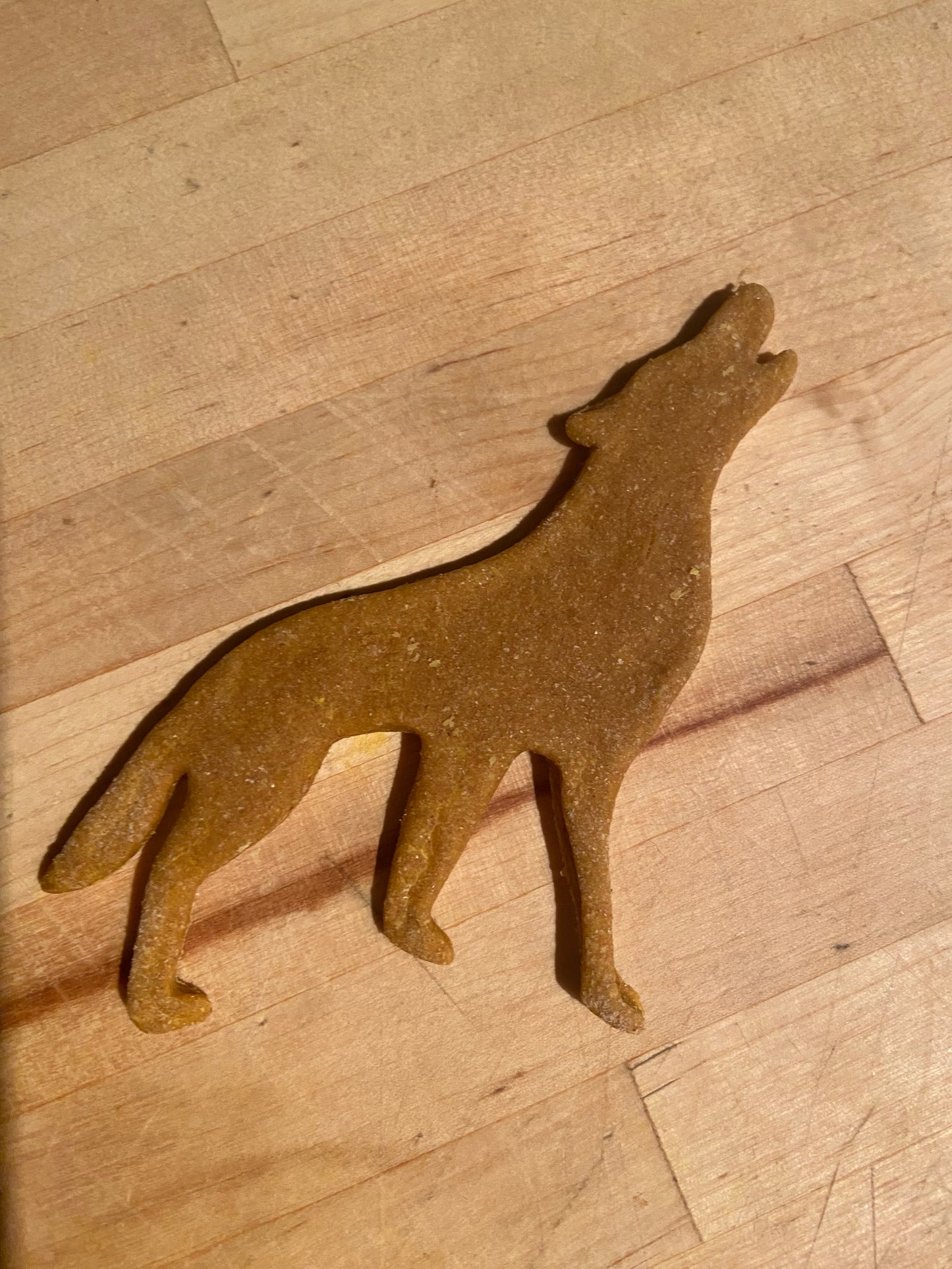 All Natural Pumpkin/Peanut Butter Wolf Shaped Love Bites (A Portion Of Sales Will Go To Lakota Wolf Preserve)